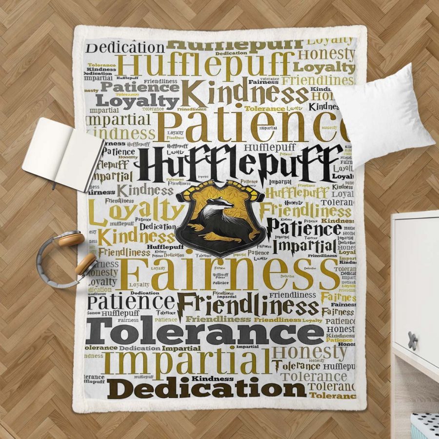 Hufflepuff Harry Potter 4 Decke - Fleecedecke – Bild 3
