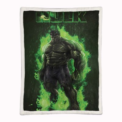 Alternative view of Marvel-Hulk 01 Decke - Fleecedecke