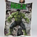 Marvel-Hulk 02 Decke – Fleecedecke