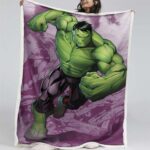 Marvel-Hulk 04 Decke – Fleecedecke