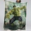 Marvel-Hulk 05 Decke - Fleecedecke