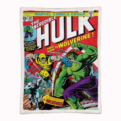 Alternative view of Marvel-Hulk 06 Decke - Fleecedecke