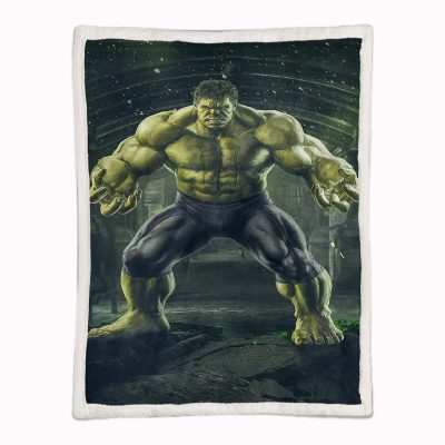 Alternative view of Marvel-Hulk 08 Decke - Fleecedecke