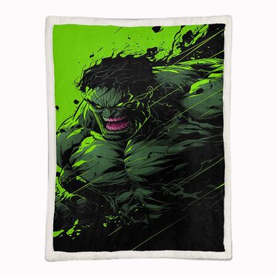 Alternative view of Marvel-Hulk 09 Decke - Fleecedecke