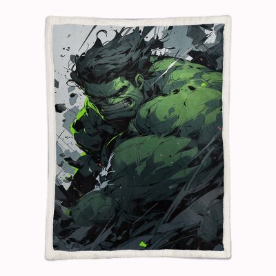 Alternative view of Marvel-Hulk 10 Decke - Fleecedecke