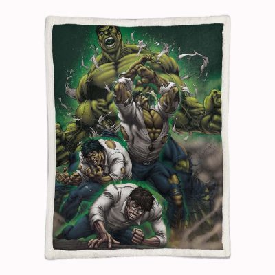 Alternative view of Marvel-Hulk 11 Decke - Fleecedecke