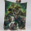 Marvel-Hulk 11 Decke - Fleecedecke