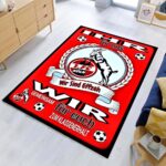 Ihr für uns wir sind effzeh wir gemeinsam für euch zum Klassenerhalt Teppich