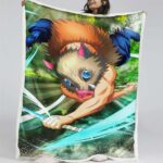 Inosuke Demon Slayer Decke – Fleecedecke
