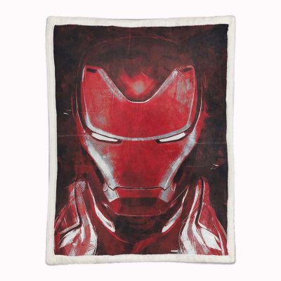 Alternative view of Iron Man Marvel 02 Decke - Fleecedecke