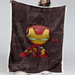 Iron Man Marvel 03 Decke – Fleecedecke