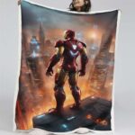 Iron Man Marvel 06 Decke – Fleecedecke