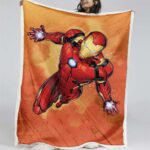 Iron Man Marvel 07 Decke – Fleecedecke