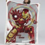 Iron Man Marvel 11 Decke – Fleecedecke