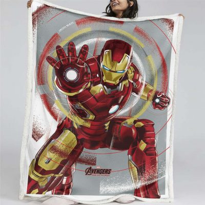 Iron Man Marvel 11 Decke - Fleecedecke