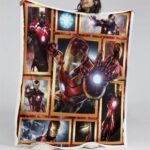 Iron Man Marvel 12 Decke – Fleecedecke