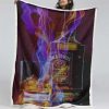 Jack Daniels Feuer Decke - Fleecedecke