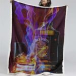 Jack Daniels Feuer Decke – Fleecedecke