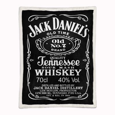 Alternative view of Jack Daniels Nr. 7 1 Decke - Fleecedecke