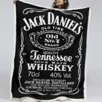 Jack Daniels Nr. 7 1 Decke – Fleecedecke