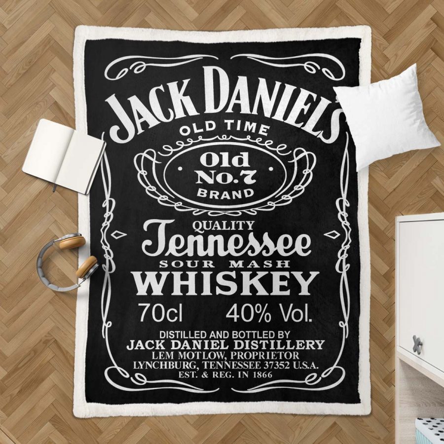Jack Daniels Nr. 7 1 Decke - Fleecedecke – Bild 3