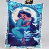 Märchenprinzessin Jasmin aus Aladdin Decke - Fleecedecke