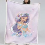 Jasmin Prinzessin Disney 1003 Decke – Fleecedecke