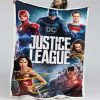 Justice League Alle Charaktere 04 Decke - Fleecedecke