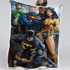 Justice League Alle Charaktere 09 Decke - Fleecedecke