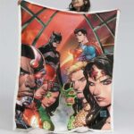Justice League Alle Charaktere 10 Decke – Fleecedecke