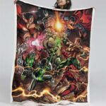 Justice League Alle Charaktere 13 Decke – Fleecedecke