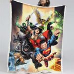 Justice League Alle Charaktere 14 Decke – Fleecedecke
