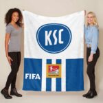 KSC Karlsruher SC 1001 Fleecedecke – Decke