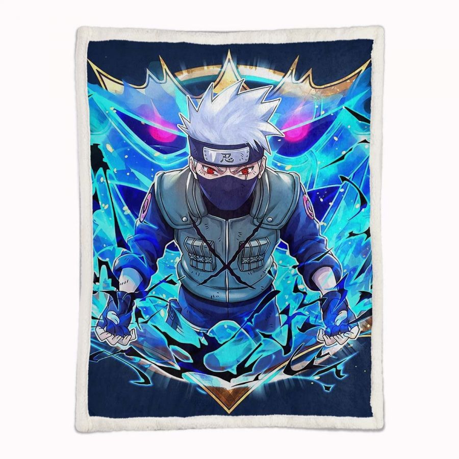 Kakashi 03 Decke - Fleecedecke – Bild 2