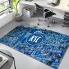 Karlsruher SC KSC Feld blau Teppich