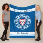 Kieler SV Holstein 04 Fleecedecke – Decke