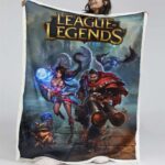League of Legends Alle Charaktere 04 Decke – Fleecedecke