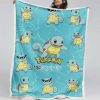 Lass uns gehen, Schiggy Pokemon Decke - Fleecedecke