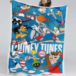 Looney Tunes Alle Charaktere 02 Decke – Fleecedecke