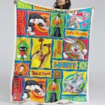 Looney Tunes Alle Charaktere 07 Decke – Fleecedecke