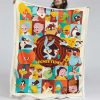 Looney Tunes Alle Charaktere 09 Decke - Fleecedecke
