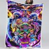 Ruffy und One Piece, alle Charaktere 12 Decke - Fleecedecke