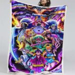 Ruffy und One Piece, alle Charaktere 12 Decke – Fleecedecke