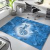 MSV Duisburg blauer Hintergrund Teppich
