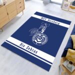 MSV Duisburg weiß blau Die Zebras 02 Teppich