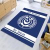 MSV Duisburg weiß blau Die Zebras Teppich