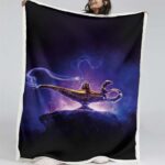 Wunderlampe in AladinAladin Decke – Fleecedecke