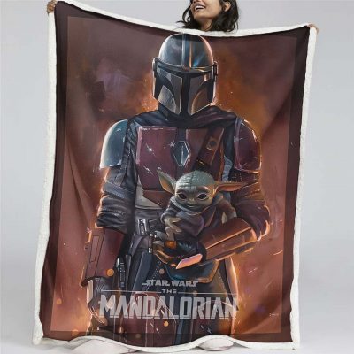 Mandalorian 01 Decke - Fleecedecke