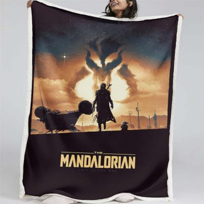 Mandalorian 06 Decke - Fleecedecke