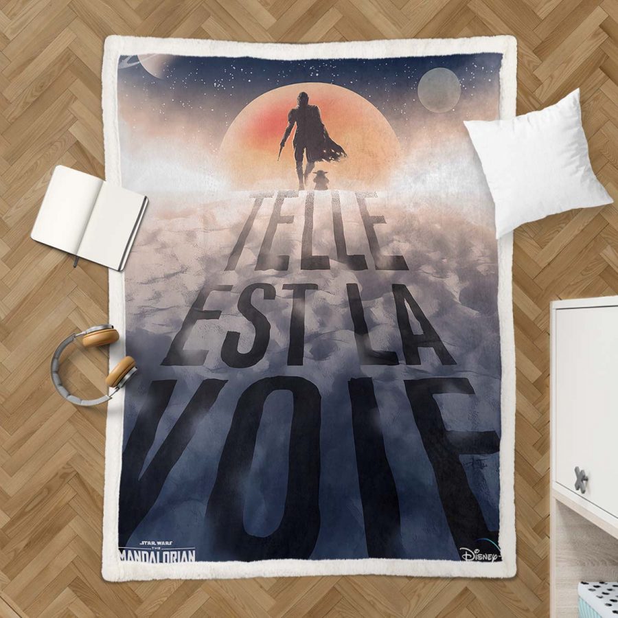 Mandalorian 08 Decke - Fleecedecke – Bild 3